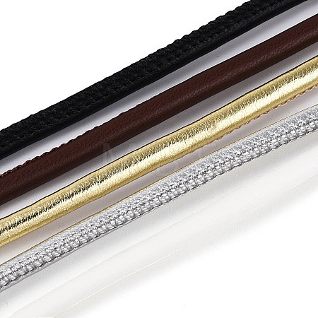 5M 5 Colors Round PU Leather Cord LC-N006-02C-1