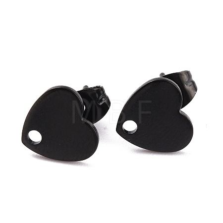 304 Stainless Steel Stud Earring Findings LS-EJEW-O104-13EB-1