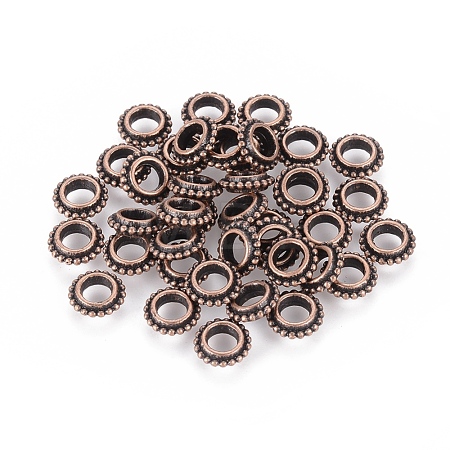 Tibetan Style Alloy Spacer Beads RLF11067Y-NF-1