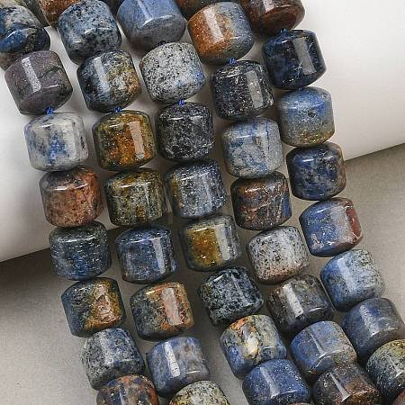 Natural Dumortierite Beads Strands GG-CBAC4F6-A01-02A-1