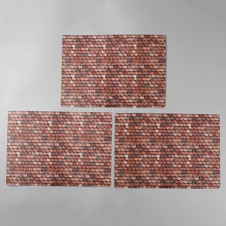 Paper Wallpaper Mini Model DIY-WH0899-891C-1