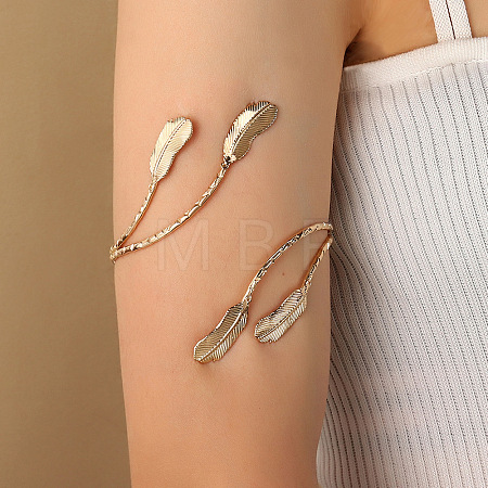 Alloy Arm Cuff Bangles WGA5578-04-1