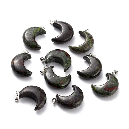 Natural Dragon Blood Pendants G-Z022-02I-1