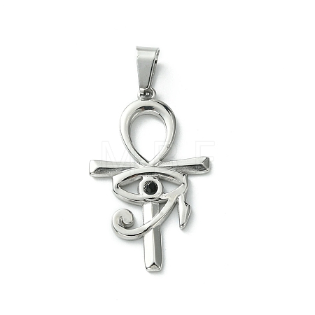 304 Stainless Steel Pendants STAS-H192-03P-02-1