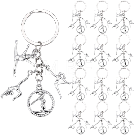 20Pcs Sport Alloy Keychains KEYC-SC00052-1