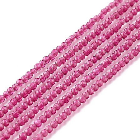 Transparent Glass Beads Strands GLAA-C019-01A-05-1