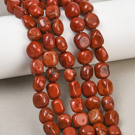 Natural Red Jasper Beads Strands GG-CBA787B-A14-1
