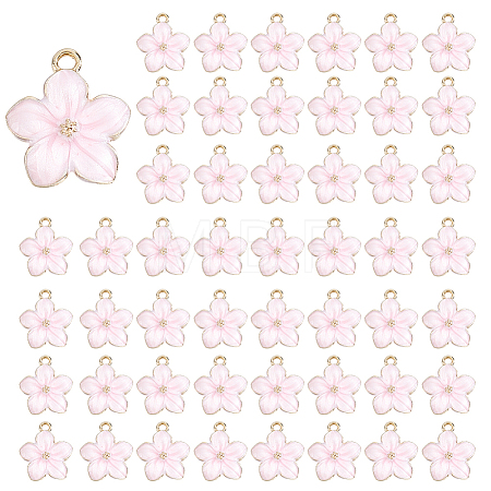 50Pcs Zinc Alloy Enamel Pendants FIND-HY0005-31-1
