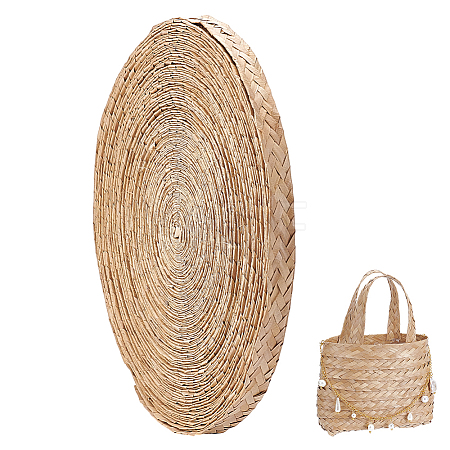 Handmade Woven Crafts Frond Ribbon DIY-NB0015-67A-1