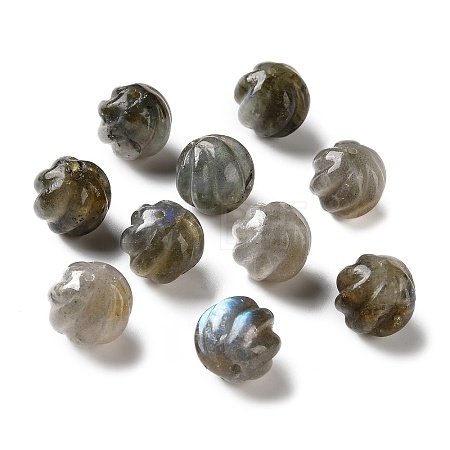 Natural Labradorite Carved Beads GG-CBABD99-02B-1