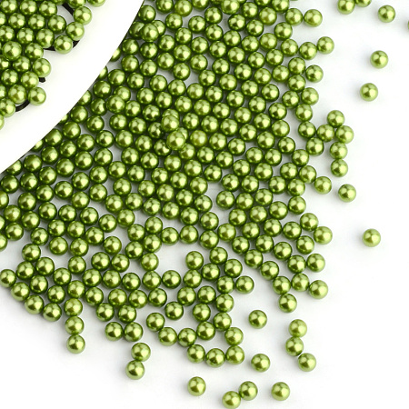 Imitation Pearl Acrylic Beads OACR-S011-6mm-Z56-1