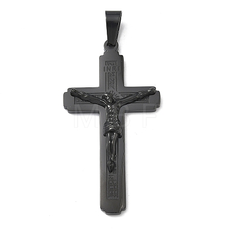 304 Stainless Steel Big Pendants STAS-H256-02B-1