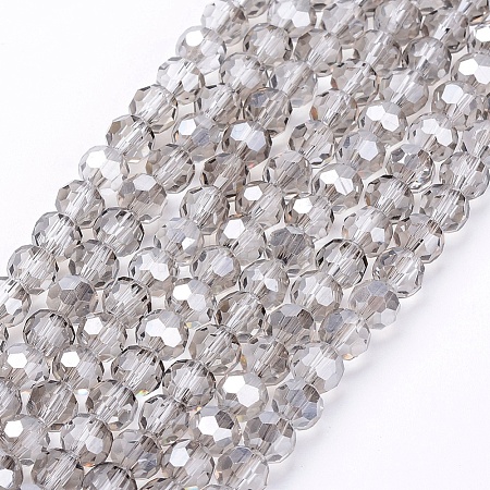 Glass Beads Strands EGLA-J042-6mm-15-1
