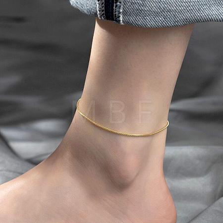 Stainless Steel Charm Anklets for Women WG18C2B-38-1