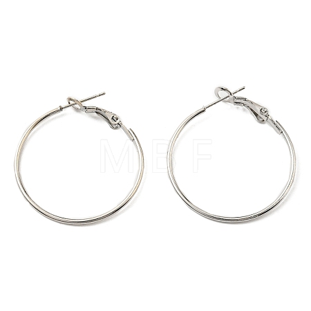 Iron Huggie Hoop Earring Findings IFIN-E025-01C-P-1
