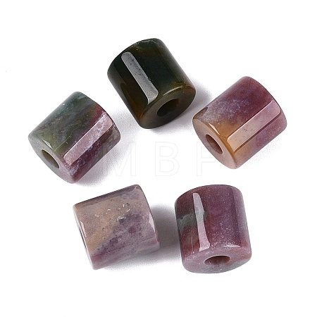 Natural Indian Agate European Beads G-P520-05H-1