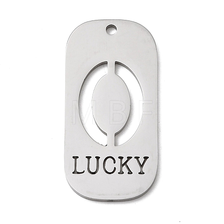 304 Stainless Steel Pendants STAS-D200-02A-P-1