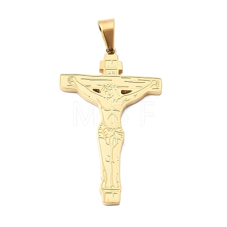 304 Stainless Steel Pendants STAS-P441-03G-1