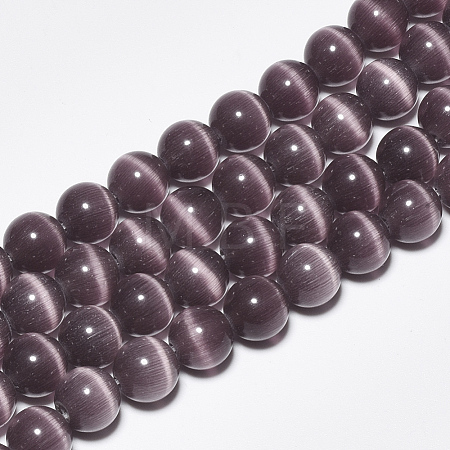 Cat Eye Beads Strands CE-M011-10mm-16-1