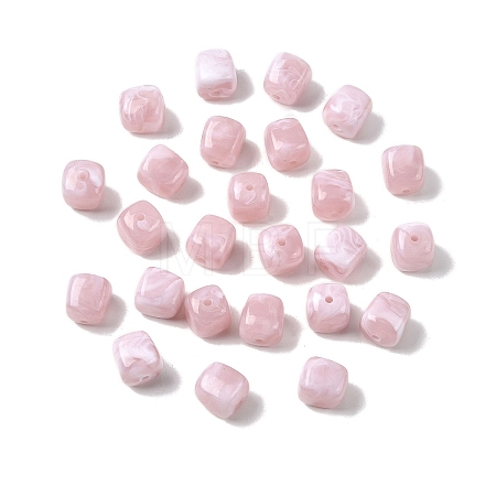 Opaque Acrylic Beads X-OACR-D320-01C-1