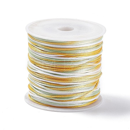 Segment Dyed Nylon Rattail Satin Cords NWIR-A008-01J-1
