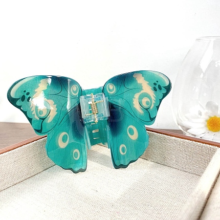 Acrylic Claw Hair Clips PW-WGBB546-05-1