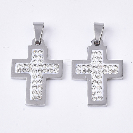 201 Stainless Steel Pendants STAS-N089-94P-1
