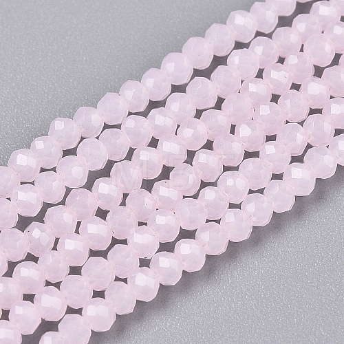 Glass Beads Strands EGLA-A044-J1mm-D02-1