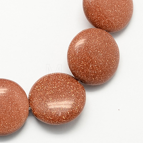 Synthetic Goldstone Beads Strands G-S110-09-1