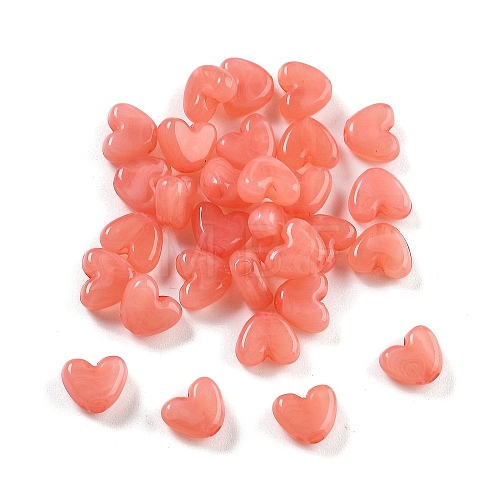 50Pcs Acrylic Beads OACR-S044-01A-1