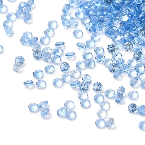 Cubic Zirconia Cabochons ZIRC-K090-1.2mm-01K-1