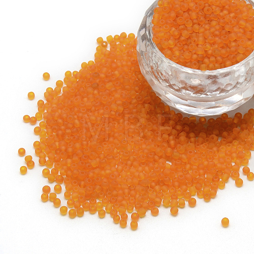 12/0 Grade A Round Glass Seed Beads SEED-Q006-M06-1