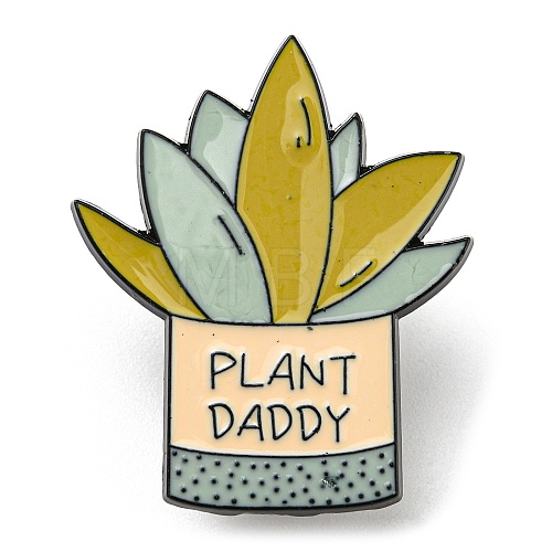 Plant Theme Enamel Pins JEWB-C022-01A-1