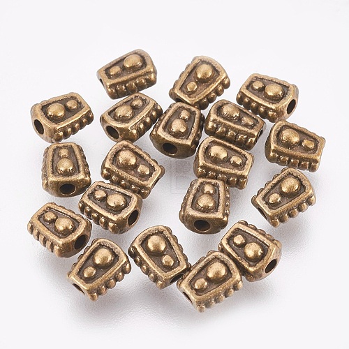 Tibetan Style Alloy Beads X-MLF0332Y-NF-1