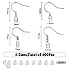 Brass Earring Hooks KK-FH0006-41-2