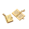 304 Stainless Steel Pendants SA-CBA694E-01G-05-3