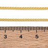 1.5MM Brass Wheat Chain Necklaces for Women KK-CBA4FD4-10G-5