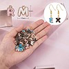 104Pcs Letter A~Z Alloy Enamel Pendant Charms JX170A-2