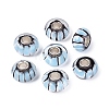 Handmade Lampwork & Brass Core European Beads LS-LAMP-N044-01S-02-1
