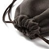 Velvet Jewelry Drawstring Storage Pouches ABAG-P013-02B-02-3