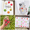6Rolls 6 Styles PET Tape Stickers for Card Making DIY-TA0015-37-9