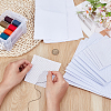 5 Styles Cross Stitch Fabric Sheets DIY-AR0004-89-3