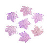 Baking Paint Transparent Glass Pendants DGLA-N014-11A-03-1