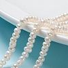 Natural Cultured Freshwater Pearl Beads Strands PEAR-I004-07B-5