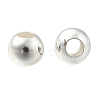 925 Sterling Silver Beads STER-T002-235S-4mm-1