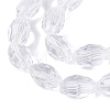 Transparent Glass Beads Strands GLAA-N071-01A-A01-3