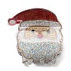 Christmas Theme Glitter Acrylic Claw Hair Clips LS-PHAR-R179-03-1