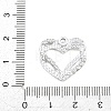 Alloy Rhinestone Pendants RB-CBA332B-04B-P-3