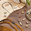 44Pcs Plastic & Resin Dreadlocks Braiding Beads OHAR-SC0001-21-4