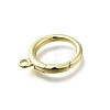 Brass Spring Gate Rings KK-K400-07G-2